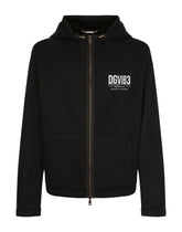 Technical fabric jacket with DGVIB3 print - | Dolce & Gabbana