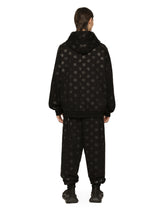 Jersey hoodie with DG print - | Dolce & Gabbana