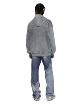 Melange jersey hoodie with print - | Dolce & Gabbana