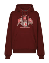 Jersey hoodie with DG logo print - | Dolce & Gabbana