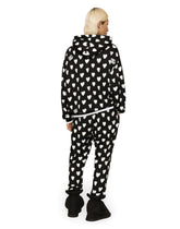 Jersey hoodie with DG heart print - | Dolce & Gabbana