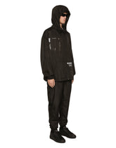 Hooded nylon jacket with DGVIB3 print - | Dolce & Gabbana