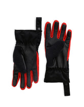 Nylon gloves with rubberized DG logo - | Dolce & Gabbana