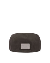 Cotton twill flat cap - | Dolce & Gabbana
