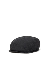 Stretch cotton flat cap - | Dolce & Gabbana