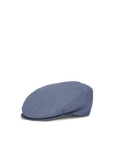 Linen flat cap with patch detailing - | Dolce & Gabbana
