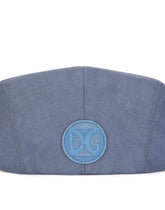 Linen flat cap with patch detailing - | Dolce & Gabbana