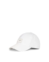 Baseball cap with branded plate - | Dolce & Gabbana