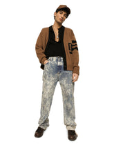 Cotton baseball cap with logo tag - | Dolce & Gabbana