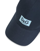 Baseball cap with DG patch - | Dolce & Gabbana