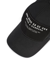 Baseball cap with patch - | Dolce & Gabbana