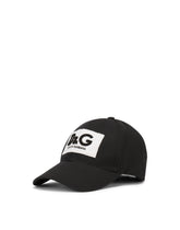 Baseball cap with DG patch - | Dolce & Gabbana