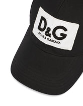 Baseball cap with DG patch - | Dolce & Gabbana
