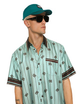 Nylon baseball cap with branded tag - | Dolce & Gabbana