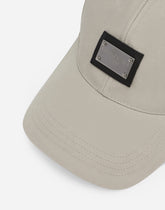 Cotton gabardine baseball cap - | Dolce & Gabbana