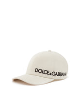 Baseball cap with Dolce&Gabbana embroidery - | Dolce & Gabbana