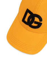 Cotton baseball cap with DG embroidery - | Dolce & Gabbana