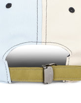 Cotton patchwork baseball cap with embroidery - | Dolce & Gabbana