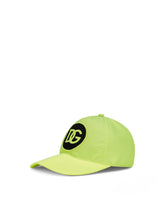 Neon nylon baseball cap with patch - | Dolce & Gabbana