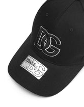Cotton baseball cap with DG embroidery - | Dolce & Gabbana