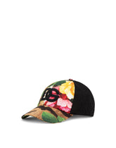 Brocade baseball cap with DG embroidery - | Dolce & Gabbana
