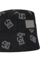 Jacquard bucket hat with DG Monogram - | Dolce & Gabbana