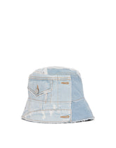 Denim patchwork bucket hat - | Dolce & Gabbana