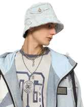 Denim patchwork bucket hat - | Dolce & Gabbana