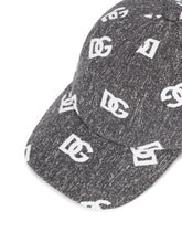 Cotton jacquard baseball cap with DG logo - | Dolce & Gabbana