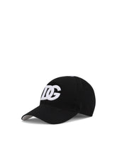 Cotton baseball cap with DG embroidery - | Dolce & Gabbana