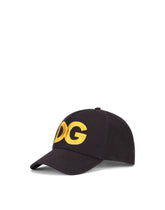 Baseball cap with DG embroidery - | Dolce & Gabbana