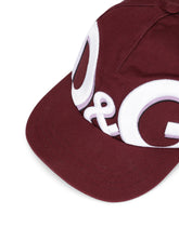 Cotton baseball cap with DG embroidery - | Dolce & Gabbana