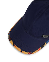 Baseball cap with marbled-print details - | Dolce & Gabbana