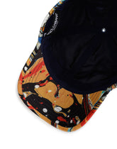 Baseball cap with marbled-print details - | Dolce & Gabbana