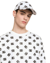 Nylon baseball cap with DG logo - | Dolce & Gabbana