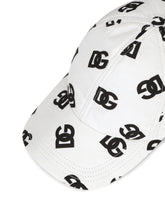 Nylon baseball cap with DG logo - | Dolce & Gabbana