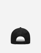 Denim baseball cap with DG logo embroidery - | Dolce & Gabbana