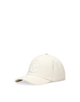 Cotton baseball cap with DG logo embroidery - | Dolce & Gabbana
