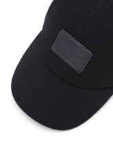Baseball cap with branded tag - | Dolce & Gabbana
