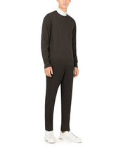 Crewneck sweater in cashmere - | Dolce & Gabbana