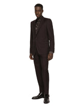 Wool and silk Martini-fit suit - | Dolce & Gabbana