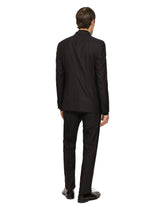 Wool and silk three-piece Martini-fit tuxedo suit - | Dolce & Gabbana