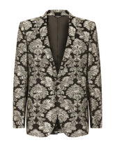 Floral jacquard Martini-fit suit - | Dolce & Gabbana