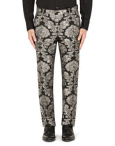 Floral jacquard Martini-fit suit - | Dolce & Gabbana