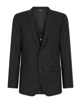 Wool and silk Martini-fit suit - | Dolce & Gabbana