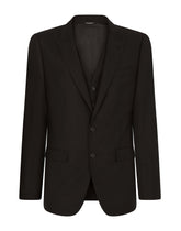 Wool and silk Martini-fit suit - | Dolce & Gabbana
