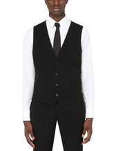 Wool Sicilia-fit suit - | Dolce & Gabbana