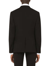 Double-breasted wool Sicilia-fit suit - | Dolce & Gabbana