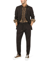 Cotton Taormina-fit suit with jogging pants - | Dolce & Gabbana