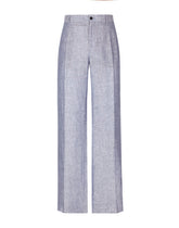 Tailored linen pants - | Dolce & Gabbana